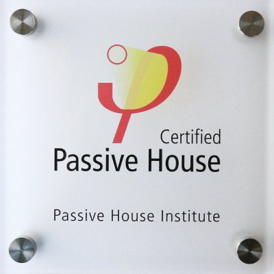 Placa Certificare Passive House Premium New Building